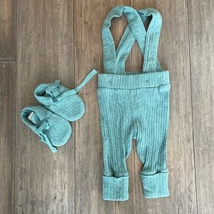 Kate Quinn 0-3 overall pant and bootie